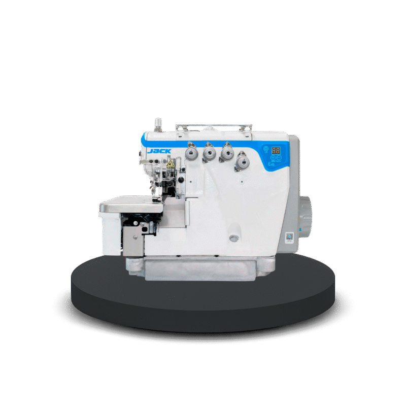 Máquina de Costura Interlock Bitola Larga Direct-Drive Industrial Jack - E4S-5-M04/435