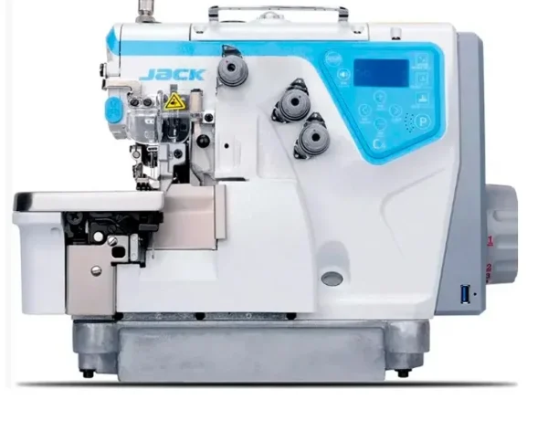 Máquina de Costura Overlock Eletrônica Industrial Jack C4-3 220V