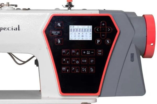 Máquina de Costura Industrial Reta Eletrônica Transporte Duplo Sun Special SS0303S8-TZ-HM 8MM