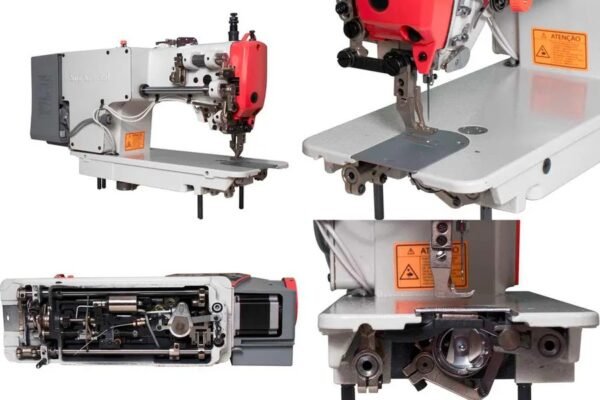 Máquina de Costura Industrial Reta Eletrônica Transporte Duplo Sun Special SS0303S8-TZ-HM 8MM